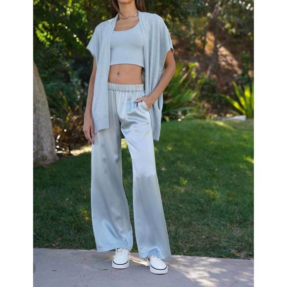 NEW SABLYN denver low rise silk pant in gemini - Picture 3 of 4